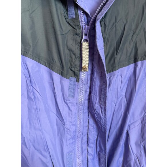 REI Elements Windbreaker Jacket Women’s L Purple/Gray Outdoor Gear Lightweight H - Picture 6 of 8